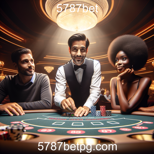 Experiência Imersiva nos Cassinos Ao Vivo do 5787bet